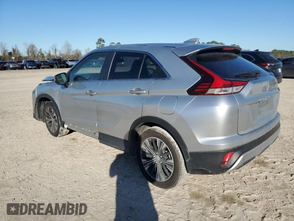 2022 Mitsubishi Eclipse Cross SE with VIN JA4ASWAA9NZ001766, listed as a Copart auction lot 41745525 with 74,377 mi miles and Salvage title. Bid and sale history available at DreamBid. Image 2.