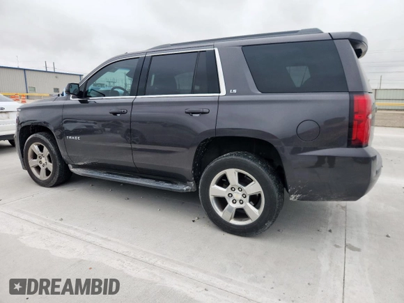 2016 Chevrolet Tahoe LS with VIN 1GNSCAKC4GR458621, listed as a Copart auction lot 59531215 with 143,346 mi miles and Salvage title. Bid and sale history available at DreamBid. Image 2.