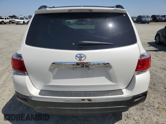 2011 Toyota Highlander Limited with VIN 5TDYK3EH6BS045702, listed as a Copart auction lot 57365345 with 178,878 mi miles and Salvage title. Bid and sale history available at DreamBid. Image 6.