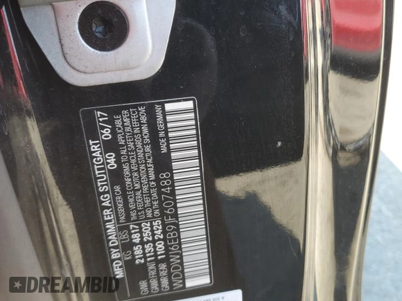 2018 Mercedes-Benz C 43 AMG with VIN WDDWJ6EB9JF607488, listed as a Copart auction lot 62573274 with 40,208 mi miles and Salvage Title. Bid and sale history available at DreamBid. Image 14.