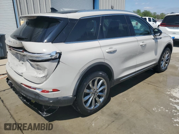 2020 Lincoln Corsair Standard z VIN 5LMCJ1C94LUL17635, wystawiony jako Copart lot #53818835 z przebiegiem 69 490 mil mil oraz Szkoda całkowita • Salvage title. Historia ofert i sprzedaży dostępna na DreamBid. Obrazek 3.