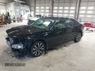 2023 Honda Civic Sedan EX with VIN 2HGFE1F74PH309693, listed as a IAAI auction lot 41783823 with 35,815 mi miles. Bid and sale history available at carsss.com. Image 18.