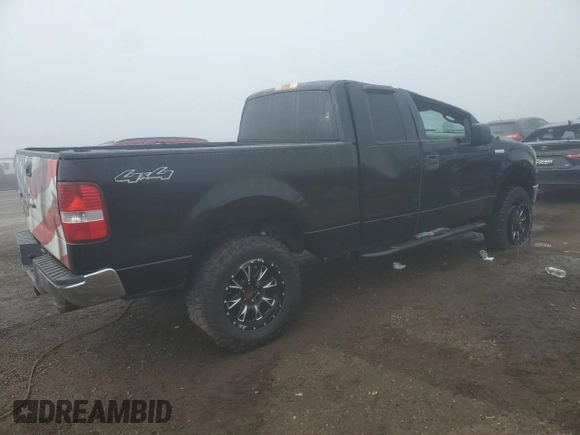 2006 Ford F-150 XLT with VIN 1FTPX14556FA61226, listed as a Copart auction lot 50329635 with 169,693 mi miles and Salvage Title. Bid and sale history available at carsss.com. Image 3.