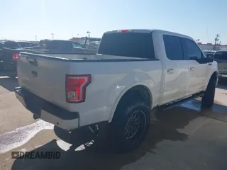 2016 Ford F-150 XLT with VIN 1FTEW1EF8GKE30655, listed as a IAAI auction lot 42509592 with 190,533 mi miles and . Bid and sale history available at DreamBid. Image 4.