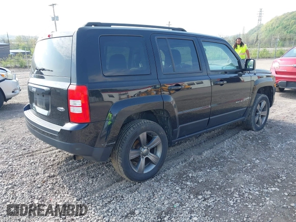 2015 Jeep Patriot High Altitude with VIN 1C4NJRFB4FD232375, listed as a IAAI auction lot 42154618 with 153,281 mi miles and . Bid and sale history available at carsss.com. Image 4.