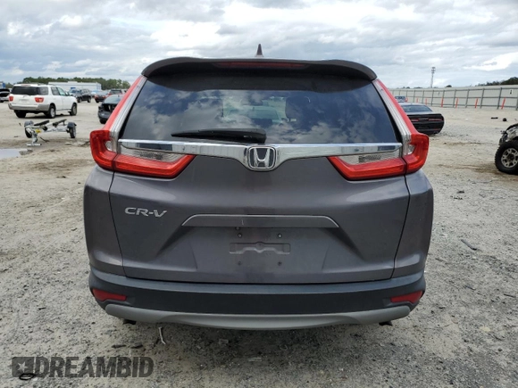 2018 Honda CR-V EX with VIN 7FARW1H58JE003313, listed as a Copart auction lot 46447155 with Not Provided miles and Salvage Title. Bid and sale history available at DreamBid. Image 6.