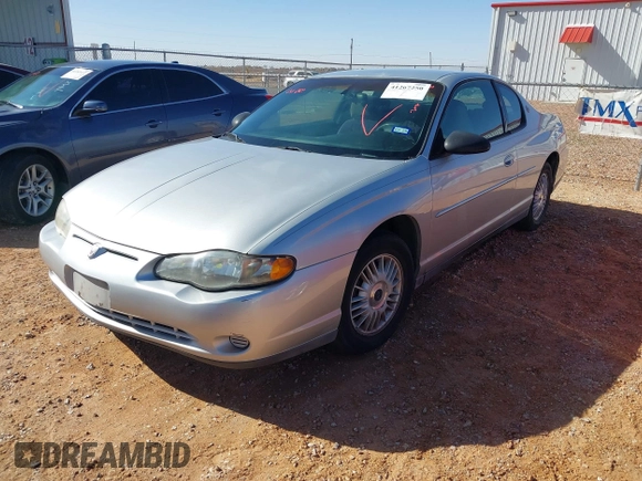 2000 Chevrolet Monte Carlo LS with VIN 2G1WW12E7Y9192096, listed as a IAAI auction lot 41267250 with 264,373 mi miles. Bid and sale history available at carsss.com. Image 2.