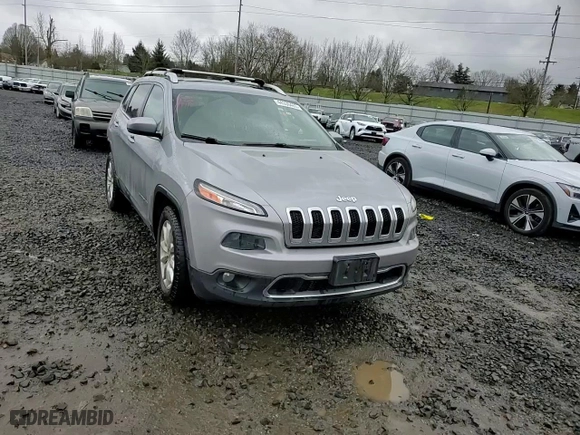 2015 Jeep Cherokee Limited with VIN 1C4PJMDS7FW662727, listed as a Copart auction lot 44339465 with 135,441 mi miles and Salvage Title. Bid and sale history available at carsss.com. Image 11.