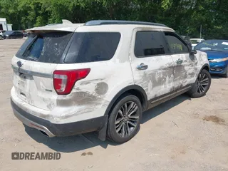 2016 Ford Explorer Platinum z VIN 1FM5K8HT1GGC31323, wystawiony jako IAAI lot #42423088 z przebiegiem 179 246 mil mil oraz . Historia ofert i sprzedaży dostępna na DreamBid. Obrazek 4.