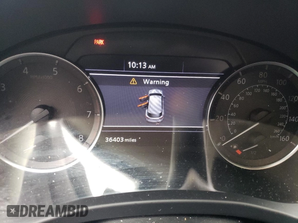 2019 Infiniti QX50 LUXE with VIN 3PCAJ5M34KF124215, listed as a Copart auction lot 37512063 with 36,403 mi miles. Bid and sale history available at carsss.com. Image 9.