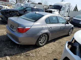 2007 BMW 5 Series 530xi with VIN WBANF73537CU25979, listed as a Copart auction lot 49534285 with 232,091 mi miles and Clean Title. Bid and sale history available at carsss.com. Image 3.