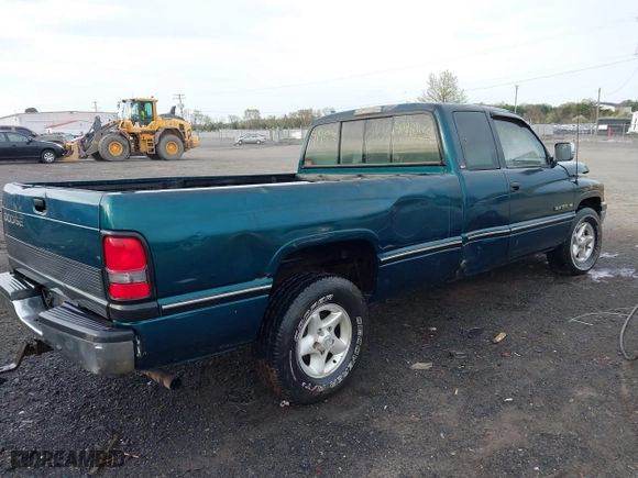 1996 Dodge Ram 1500 with VIN 3B7HC13YXTG158105, listed as a IAAI auction lot 41983648 with 204,721 mi miles. Bid and sale history available at carsss.com. Image 4.