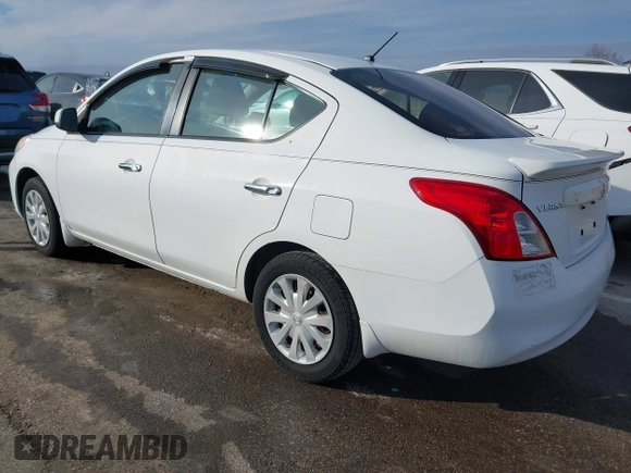 2012 Nissan Versa SV with VIN 3N1CN7AP1CL917560, listed as a IAAI auction lot 41503638 with 155,077 mi miles. Bid and sale history available at carsss.com. Image 3.
