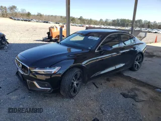 2022 Volvo S60 Plus Dark Theme with VIN 7JRL12TL2NG157962, listed as a Copart auction lot 49443275 with 67,539 mi miles and Salvage Title. Bid and sale history available at carsss.com. Image 1.