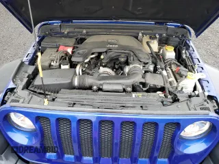 2018 Jeep Wrangler Unlimited Sport with VIN 1C4HJXDG3JW292810, listed as a Copart auction lot 57672705 with 106,378 mi miles and Salvage title. Bid and sale history available at DreamBid. Image 11.