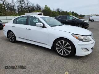 2014 Hyundai Genesis R-Spec z VIN KMHGC4DHXEU262634, wystawiony jako Copart lot #58714705 z przebiegiem 160 521 mil mil oraz Tytuł czysty. Historia ofert i sprzedaży dostępna na DreamBid. Obrazek 4.