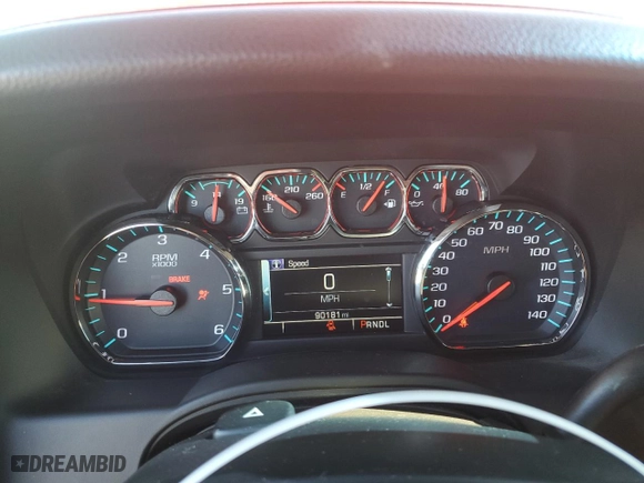 2019 Chevrolet Tahoe Commercial with VIN 1GNSKFEC9KR392023, listed as a Copart auction lot 88922385 with 90,181 mi miles and Salvage Title. Bid and sale history available at carsss.com. Image 9.