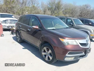 2010 Acura MDX Technology Pkg with VIN 2HNYD2H67AH530386, listed as a IAAI auction lot 41808549 with 189,256 mi miles. Bid and sale history available at carsss.com. Image 1.