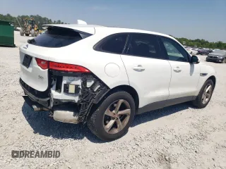 2017 Jaguar F-Pace 35t Premium with VIN SADCJ2BV0HA899581, listed as a Copart auction lot 53705865 with 91,924 mi miles and Salvage title. Bid and sale history available at DreamBid. Image 3.