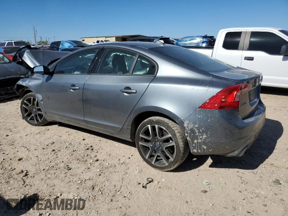2018 Volvo S60 Dynamic с VIN YV126MFLXJ2466812, выставлен на аукционе Copart как лот 81405334 с пробегом Не указан миль и Списание • Salvage title. История ставок и продаж доступна на DreamBid. Изображение 2.