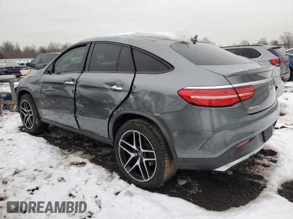 2017 Mercedes-Benz GLE 43 AMG с VIN 4JGED6EB3HA080600, выставлен на аукционе Copart как лот 44326635 с пробегом 65 497 миль миль и Списание • Salvage title. История ставок и продаж доступна на DreamBid. Изображение 2.