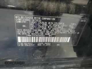 2008 Toyota RAV4 Sport with VIN JTMBK32V286044362, listed as a Copart auction lot 50652635 with 260,079 mi miles and Salvage Title. Bid and sale history available at carsss.com. Image 14.