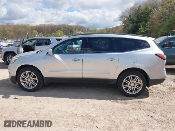 2015 Chevrolet Traverse LT with VIN 1GNKVGKD6FJ364713, listed as a IAAI auction lot 42157101 with 127,547 mi miles and . Bid and sale history available at DreamBid. Image 14.