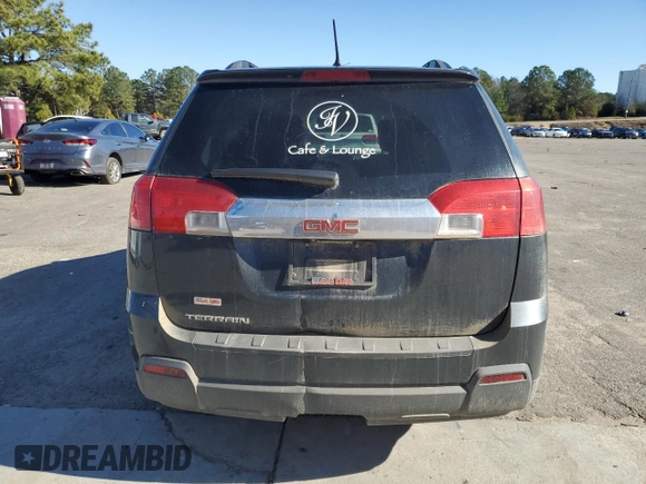 2014 GMC Terrain SLE with VIN 2GKALREK5E6358384, listed as a Copart auction lot 87391104 with 195,393 mi miles and Salvage title. Bid and sale history available at DreamBid. Image 6.