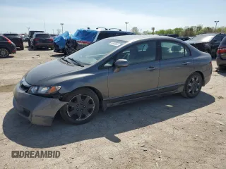 2011 Honda Civic LX with VIN 19XFA1F50BE027774, listed as a Copart auction lot 54888065 with 312,530 mi miles and Salvage Title. Bid and sale history available at DreamBid. Image 1.