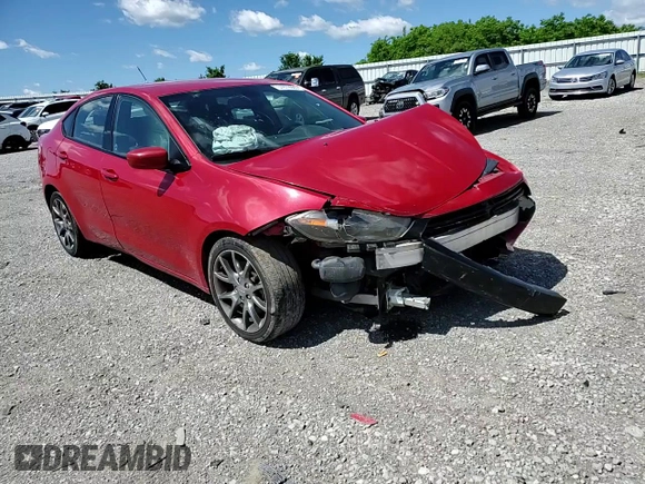 2015 Dodge Dart SXT with VIN 1C3CDFBB5FD117243, listed as a Copart auction lot 57879985 with 174,978 mi miles and Salvage title. Bid and sale history available at DreamBid. Image 14.