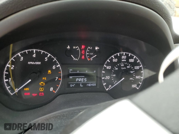 2017 Nissan Sentra S with VIN 3N1AB7AP8HY240954, listed as a Copart auction lot 45765415 with 146,459 mi miles and Salvage Title. Bid and sale history available at DreamBid. Image 9.