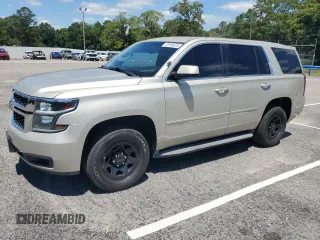 2015 Chevrolet Tahoe Commercial z VIN 1GNLC2EC1FR565081, wystawiony jako Copart lot #59199225 z przebiegiem 159 637 mil mil oraz Czysty tytuł • Clean title. Historia ofert i sprzedaży dostępna na DreamBid. Obrazek 1.