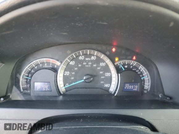 2012 Toyota Camry L with VIN 4T1BF1FK0CU084495, listed as a Copart auction lot 52203005 with 209,979 mi miles and Salvage Title. Bid and sale history available at carsss.com. Image 9.