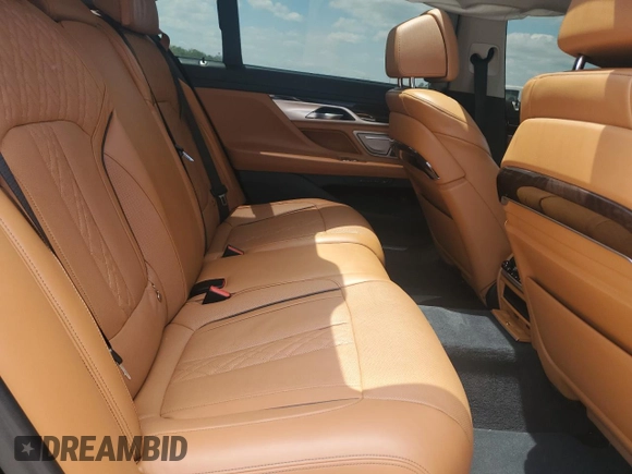 2022 BMW 7 Series 740i with VIN WBA7T2C06NCJ48203, listed as a Copart auction lot 54183325 with Not provided miles and Salvage title. Bid and sale history available at DreamBid. Image 10.