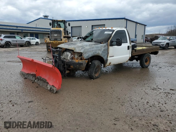 2003 Ford F-250 XL z VIN 1FTNF21P93EC02161, wystawiony jako Copart lot #51438245 z przebiegiem Nie podano mil oraz Szkoda całkowita • Salvage title. Historia ofert i sprzedaży dostępna na DreamBid. Obrazek 1.
