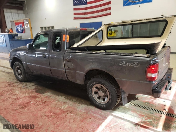 2009 Ford Ranger XLT with VIN 1FTZR45E09PA53648, listed as a Copart auction lot 47796845 with 108,587 mi miles and Salvage Title. Bid and sale history available at carsss.com. Image 2.