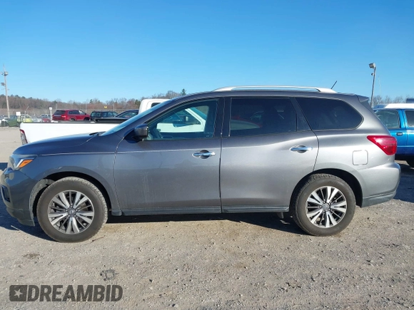 2017 Nissan Pathfinder SL with VIN 5N1DR2MMXHC906193, listed as a IAAI auction lot 41888171 with 113,524 mi miles. Bid and sale history available at carsss.com. Image 14.