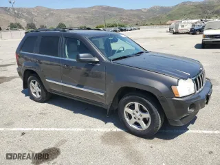 2006 Jeep Grand Cherokee Limited with VIN 1J4HS58N86C117546, listed as a Copart auction lot 61478474 with 236,987 mi miles and Salvage Title. Bid and sale history available at carsss.com. Image 4.