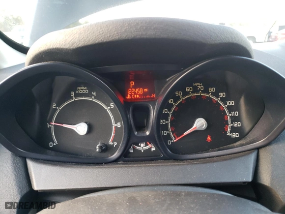 2013 Ford Fiesta S with VIN 3FADP4AJ6DM108921, listed as a Copart auction lot 44436485 with 122,458 mi miles and Salvage Title. Bid and sale history available at carsss.com. Image 9.