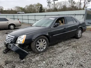 2007 Cadillac DTS Luxury I z VIN 1G6KD57Y17U181329, wystawiony jako Copart lot #50234735 z przebiegiem Nie podano mil oraz Szkoda całkowita • Salvage title. Historia ofert i sprzedaży dostępna na DreamBid. Obrazek 1.