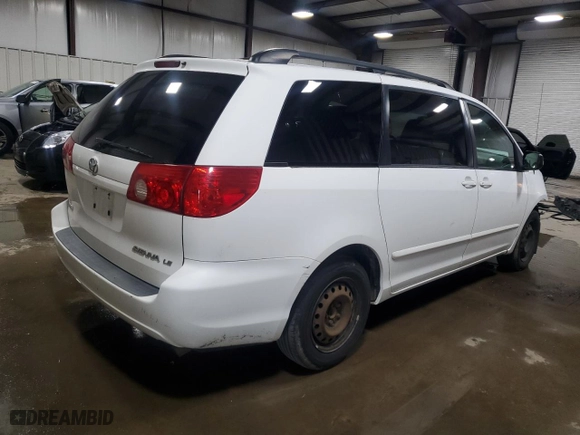 2009 Toyota Sienna CE with VIN 5TDZK23C89S283082, listed as a Copart auction lot 51311425 with 89,866 mi miles and Salvage Title. Bid and sale history available at carsss.com. Image 3.