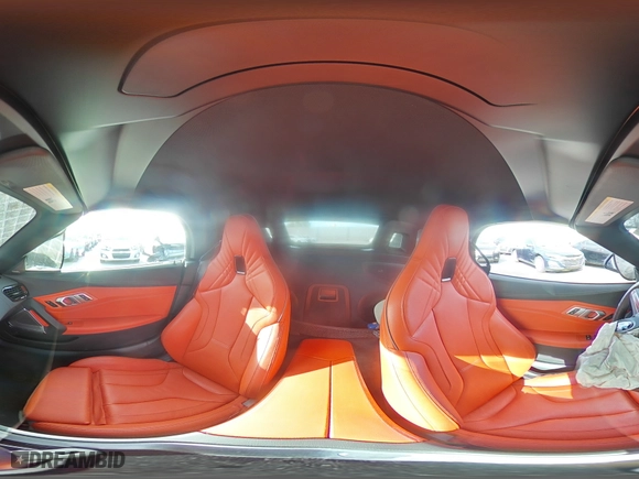 2022 BMW Z4 sDriveM40i with VIN WBAHF9C09NWX81541, listed as a Copart auction lot 85457254 with 9,393 mi miles and Salvage Title. Bid and sale history available at carsss.com. Image 12.