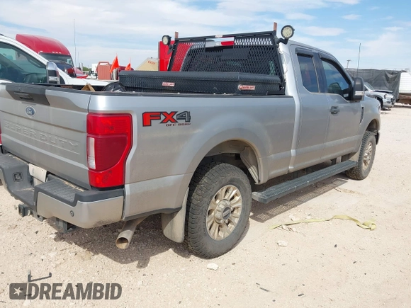 2022 Ford F-250 XL with VIN 1FT7X2B63NEC14787, listed as a IAAI auction lot 42186847 with 114,669 mi miles and . Bid and sale history available at DreamBid. Image 4.