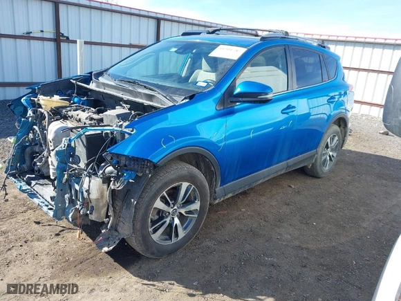 2017 Toyota RAV4 XLE with VIN JTMWFREV4HJ143945, listed as a IAAI auction lot 41901482 with 129,570 mi miles. Bid and sale history available at carsss.com. Image 2.