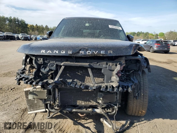 2015 Land Rover Range Rover Supercharged with VIN SALGS2TF9FA236260, listed as a Copart auction lot 53056205 with 112,231 mi miles and Salvage title. Bid and sale history available at DreamBid. Image 5.