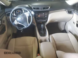 2016 Nissan Rogue S with VIN KNMAT2MT7GP621099, listed as a Copart auction lot 54952795 with 153,300 mi miles and Clean Title. Bid and sale history available at carsss.com. Image 8.