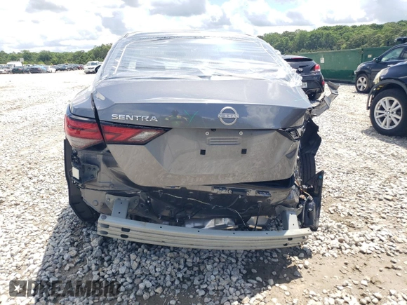 2024 Nissan Sentra S with VIN 3N1AB8BV7RY289700, listed as a Copart auction lot 56917965 with 32,605 mi miles and Salvage title. Bid and sale history available at DreamBid. Image 6.