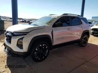2025 Chevrolet Equinox FWD RS with VIN 3GNAXLEG0SL211798, listed as a Copart auction lot 56547405 with 288 mi miles and Salvage title. Bid and sale history available at DreamBid. Image 1.