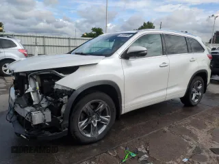 2018 Toyota Highlander Limited z VIN 5TDDZRFH5JS830030, wystawiony jako Copart lot #60102625 z przebiegiem 106 589 mil mil oraz Szkoda całkowita • Salvage title. Historia ofert i sprzedaży dostępna na DreamBid. Obrazek 1.