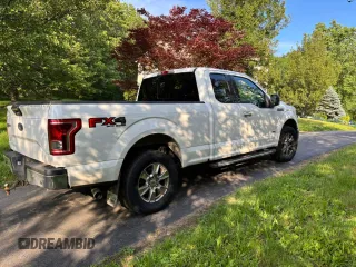 2017 Ford F-150 XL with VIN 1FTFX1EG5HKC27153, listed as a Copart auction lot 62049335 with 160,428 mi miles and Salvage title. Bid and sale history available at DreamBid. Image 4.
